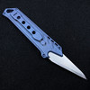 Civivi Mandate Utility Knife Multitool Blue Titanium (2.12" Utility Edge) 