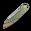 Fox Knives Radius Folding Knife OD Green G-10 (3" Stonewashed N690)