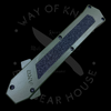 AKC F-16 OTF OD Green Grip Inlay Satin Bayonet