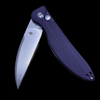 Kizer Vanguard Swaggs Swayback Purple G-10  (3" Stonewashed)