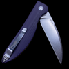 Kizer Vanguard Swaggs Swayback Purple G-10  (3" Stonewashed)