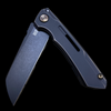 WE Knife Co. SNECX Mini Buster Flipper Knife Black Titanium (3.5" Black SW)