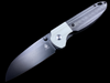 Kizer Conaway Deviant Liner Lock Knife White G-10 / Black Micarta (3" Black M390)