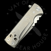 Chaves Ultramar T.A.K. Liner Lock Knife Drop Point Titanium (2.75" Satin M390)