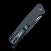 Kizer Vanguard Azo/Rey Lan Tanto Liner Lock Knife Black G-10 (3.4" Black)