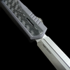 No Limit Knives Night Stalker OTF D/E S90V Gray 6061 Aluminum w/CF Inlay