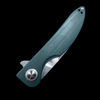 Kizer Swaggs Swayback Liner Lock Knife Green G-10 (3" SW)