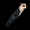 Kizer Manganas Grazioso Liner Lock Knife Black G-10/Copper (3.4" Satin)