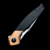 Kizer Manganas Grazioso Liner Lock Knife Black G-10/Copper (3.4" Satin)