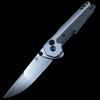 KANSEPT KNIVES EDC TAC BUTTON LOCK TITANIUM/CF FOLDING CPM-S35VN KNIFE 2009A2