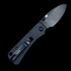 CIVIVI Baby Banter Liner Lock Knife Black G-10 (2.34" Black SW Nitro-V) 