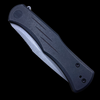 We Knife Company 20047A-2 Primoris Flipper Knife 3.47" CPM-20CV Stonewashed Blade, Black Titanium Handles