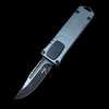 Boker Plus USB OTF Automatic Knife Gray Aluminum (1.7" Black SW)