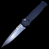 Piranha Bodyguard Automatic Knife Black (3.3" Stonewash)