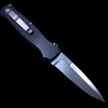 Piranha Bodyguard Automatic Knife Black (3.3" Stonewash)