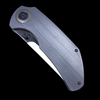WE Knife Co. Thug Frame Lock Knife Gray Titanium (2.6" Satin)