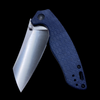 Kizer Towser K Liner Lock Blue Canyon Richlite 154CM (3.5" Satin)