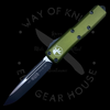 Microtech UTX-85 S/E OTF Automatic Knife OD Green (3.125" Black) M390