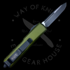 Microtech UTX-85 S/E OTF Automatic Knife OD Green (3.125" Black) M390