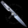 Toor Knives Suitor Titanium Frame Lock  CPM-154 (3.25in Stonewashed)