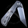 Toor Knives Chasm T Frame Lock Titanium (3.25in Stonewashed)