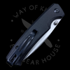 CIVIVI Altus Button Lock Knife Black G-10 (3" Satin)