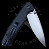 CIVIVI Altus Button Lock Knife Black G-10 (3" Satin)