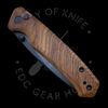 CIVIVI Altus Button Lock Knife Cuibourtia Wood (3" Black) 