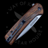 CIVIVI Conspirator Button Lock Knife Cuibourtia Wood (3.5" SW)