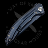 WE Knife Co. Quixotic Knife Bronze/Black Ti (3.45" Black) 