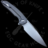Ferrum Forge Stinger Frame Lock Knife Marble Carbon Fiber (3.25" SW)