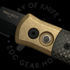 Pro-Tech Knives Godson Limited Edition Bronze CF Inlay (3.15in DLC)