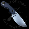 *Pre Owned* Viper Knives Berus 1 Fixed Blade Black Micarta W/ Sheath (2.64in Stonewash) M390