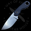 *Pre Owned* Viper Knives Berus 1 Fixed Blade Black Micarta W/ Sheath (2.64in Stonewash) M390