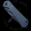 Chris Reeve Knives Small Inkosi Insingo Frame Lock Knife Blackout DLC (2.75" S35VN)