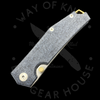 GiantMouse Ace Clyde Denim Canvas Micarta CPM-20CV (3" Satin)