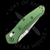 Benchmade 945 Mini Osborne AXIS Lock Knife Green (2.9" Satin)