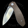 Eikonic Knives Kasador Jonas Iglesias Design Liner Lock D2 (2.74" Blade)