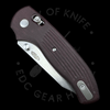 Three Rivers Mfg. Shadow River Lok Merlot Micarta CPM20CV (3.20 Stonewashed)