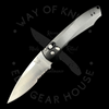 *Pre Owned* Benchmade Arcane Flipper AXIS-Assist Knife Black (3.2" Satin Serr CPM-S90V) 490S