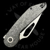 Luft Concepts AVNT Carbon Fiber Ti Accents Liner Lock (3.25" Hand Rubbed Satin)