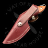 *Pre Owned* Buck Knives Mini Alpha Cabelas Alaskan Guide S30V Rosewood (2.5" Black Coated) 196RWSCA-B