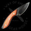 *Pre Owned* Buck Knives Mini Alpha Cabelas Alaskan Guide S30V Rosewood (2.5" Black Coated) 196RWSCA-B