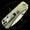 *Pre Owned* CIVIVI Knives Baby Banter Folding Knife Green Micarta Handles ( 2.34" Nitro-V)