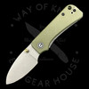 *Pre Owned* CIVIVI Knives Baby Banter Folding Knife Green Micarta Handles ( 2.34" Nitro-V)