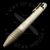 Chaves Ultramar Titanium Bolt Action Pen Snake Skin Anodized , 4.82" 