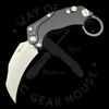 Reate Exo-K Gravity Knife Karambit Black (3.07" Stonewash)