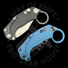 Reate Exo-K Gravity Knife Karambit Black (3.07" Stonewash)