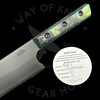 Vandal Blades Custom Series Chef Knife #5 - Anodized Scales AEB-L (7.4" DLC)