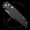 Pro-Tech TR-3 X1 Military Issue Automatic Knife Fish Scale + Safety (3.5" Black)
